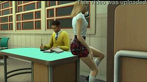 Professor Fucks Student Hard in Classroom!