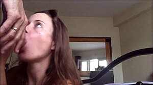 Sexy French Model Feels Passion In Satin Nightie During Deepthroat