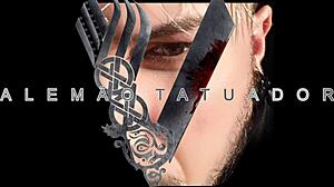 German Milf Brazilian Amateur Gets Facial During Tattoo Video Call