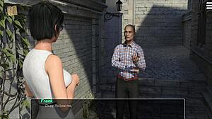 Big Tits Brunette Gets Fucked Hard by Master Outdoors!