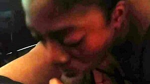 BLACK Cock Sucking Ebony Babe