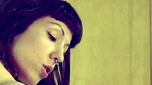 sofi mora gets her ass fucked and creampied, then sucks it clean in this trailer