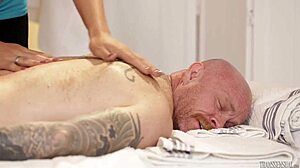 Wow, Buck Angel bangs a TS masseuse so hard in anal play! 🔥💦