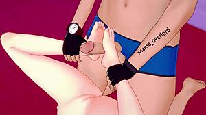 Dema Rock wants a footjob