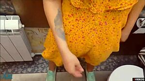 CUM in PANTIES COMPILATION - Rough Outdoor Creampie POV!