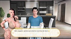 Blowjob From Stepsister Swallowed Everything in 3D Cartoon