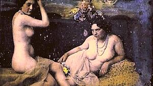 Vintage erotic drawings collection