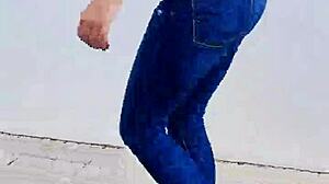 Sexiest braless walk on public street