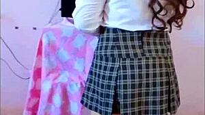 estudiante primeriza en arriesgado sexo sin condon despues de clases sorprendo a esta puta alumna en casa y me la cojo casero real 😏