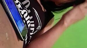 Feeling The Wetness Of My Pussy.