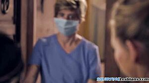 lesbian trio fingering and squirting with shaved hairless babes!