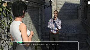 Big Tits Brunette Gets Fucked Hard by Master Outdoors!