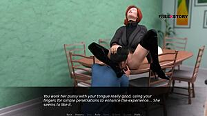 John fucks vampire clara in dusklight manor and cums thrice