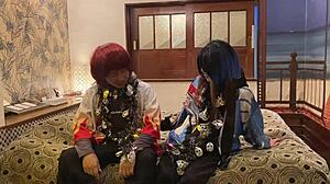 Married Woman Cosplay Creampie