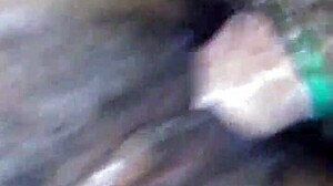 Hubby And I In Homemade Ebony Interracial Scene