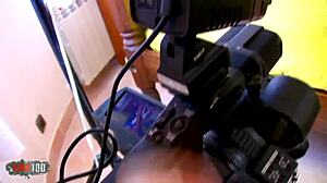 French Slut Orgasming Like A Whore With Older Cock In Her Ass