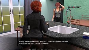 John fucks vampire clara in dusklight manor and cums thrice