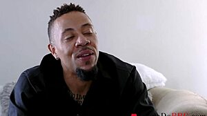 Ginger Pawg Athena Rayne narrates her deepthroat session with big black cock.