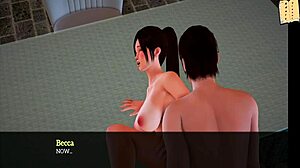 my new family homemade video features big tits and ass in missionary