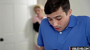 Little Princess Dakota Tyler Flavors Big Cock. brunette with big tits fingered in missionary to amateurs cumshot.