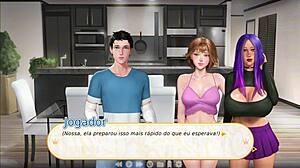 Blowjob From Stepsister Swallowed Everything in 3D Cartoon