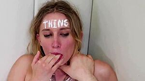 slutty teen gets ASS FUCKED in loony bin treatment