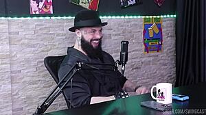 Compilado Do Gabe Spec Com Gabi Tamiris No Swing Cast Com Tifany Rocha Sheer Red