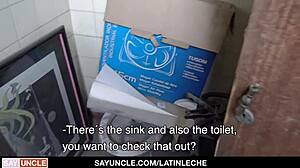 Latino Renovator Sucks Cock! Extra Service!