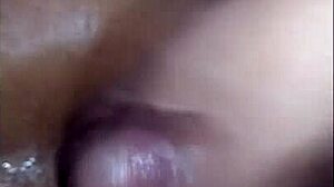 Milf Gives Handjob Leading To Creampie.