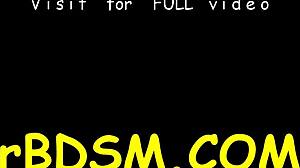 klamret jente tar en anal krok med litt leketøy-moro