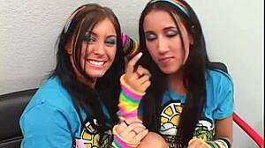 I'm Jackie, and Jessi is licking my pussy until I cum