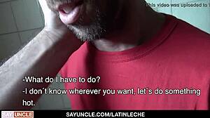 Latino Renovator Sucks Cock! Extra Service!