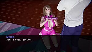 I'm the nympho tamer in this 3d hentai, puni��o 12