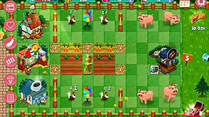 nutaku booty farm hentai game part 07, cartoon milf with big tits and ass in ranch sex