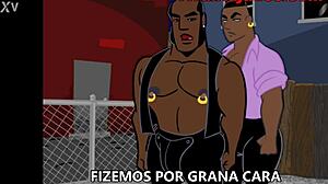 Gay cartoon big ass hero.