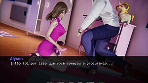 I'm the nympho tamer in this 3d hentai, puni��o 12