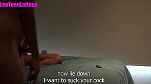 Twink Gets Fucked by 2 Big Dicks - Leo Estebans El Cholo & Giovani Andre