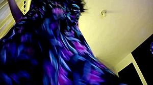 Latina in dress reveals nothing underneath