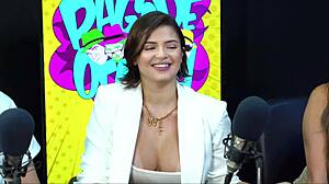 Brazilian Teen Returns Young with Tasty Breasts in Naughty Lesbian Anal