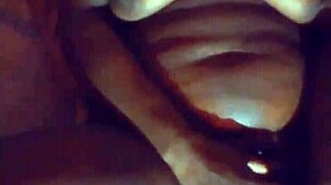 Ebony Milf Masturbates With Tail In Ass Double Penetration