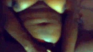 Ebony Milf Masturbates With Tail In Ass Double Penetration