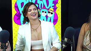 Brazilian Teen Returns Young with Tasty Breasts in Naughty Lesbian Anal