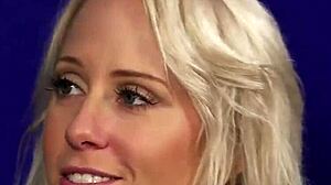 unusual peach gets cum on face sucking load