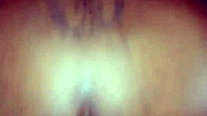 Ebony Milf Masturbates With Tail In Ass Double Penetration