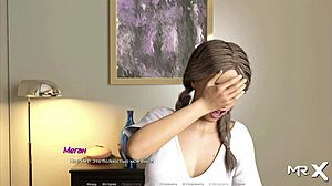 Acting lessons where she gets wet and wants to warm up in hentai 😈