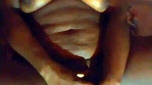 Ebony Milf Masturbates With Tail In Ass Double Penetration