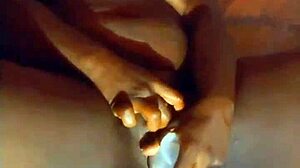 Ebony Milf Masturbates With Tail In Ass Double Penetration