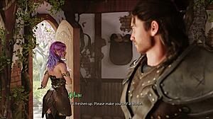 Shaved pussy babe in forbidden fantasy blowjob and cumshot