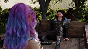 Shaved pussy babe in forbidden fantasy blowjob and cumshot