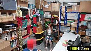 Redhead Irish teen gets rough fucked